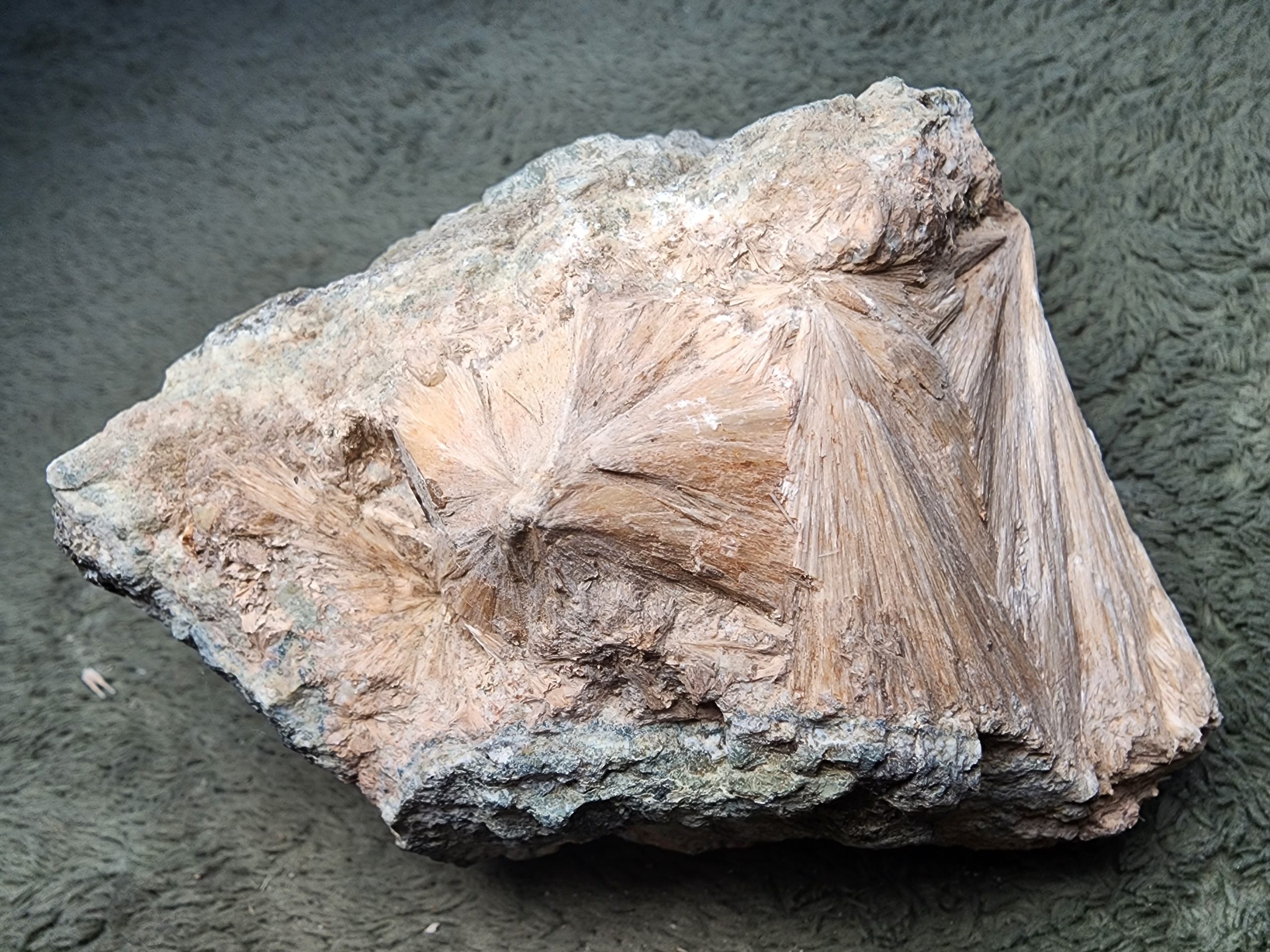 Large Pectolite altered to Stephensite from New Jersey