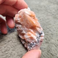Salmon Calcite from Franklin, NJ