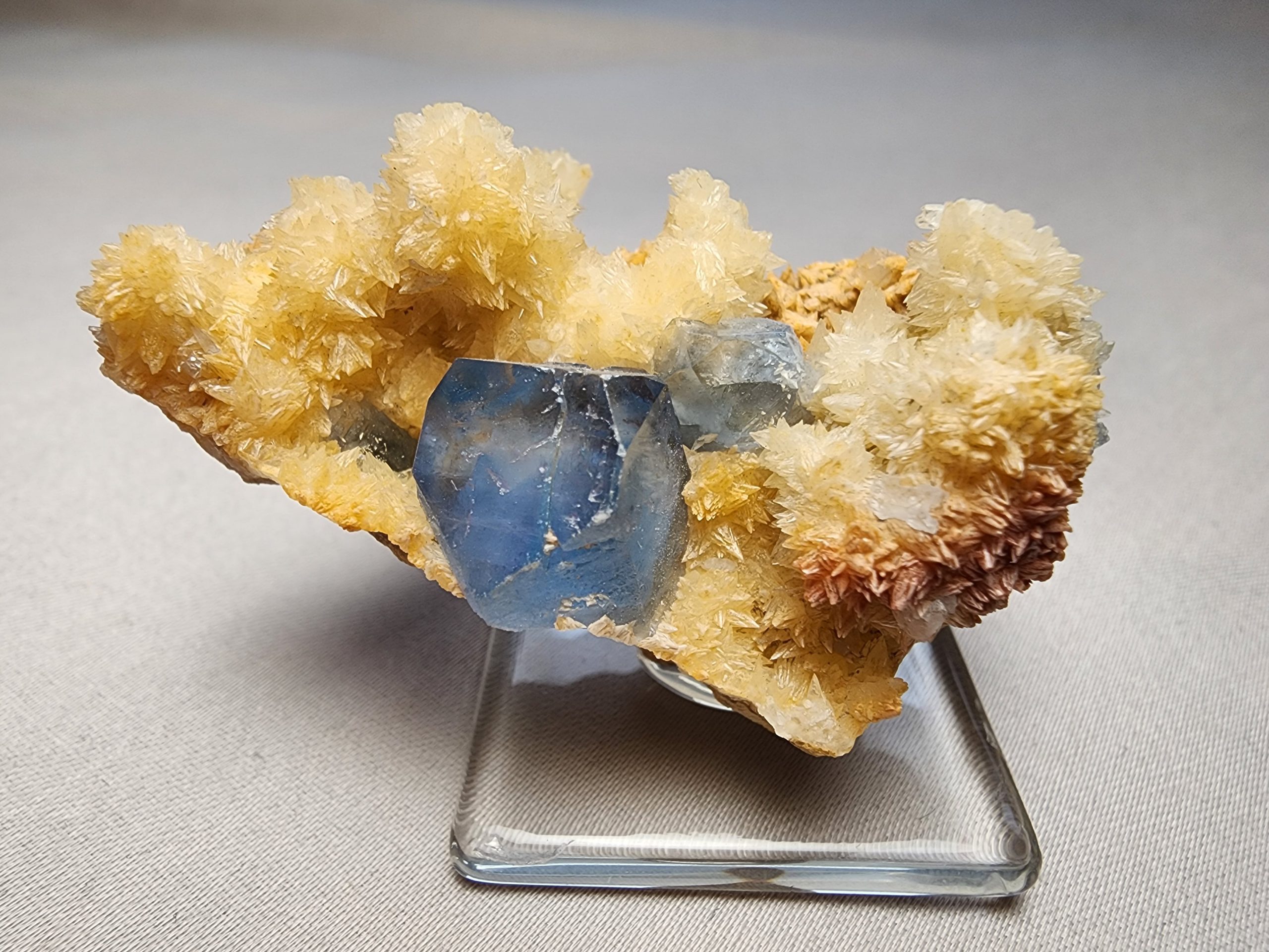 Cobalt Blue Celestine from Dara-I-Laman, Badghis Province, Afghanistan