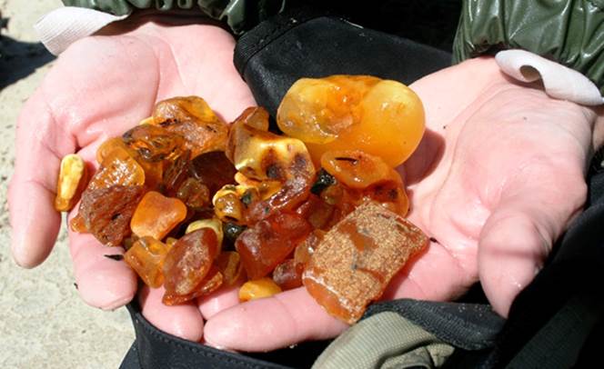 amber mining