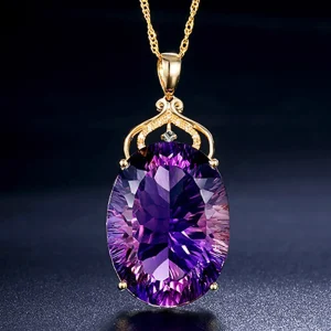 amethyst pendant