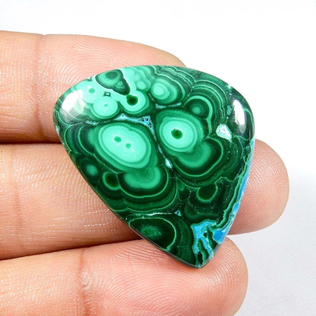 Top Rere Unique ROYAL! Malachite Chrysocolla Cabochon cheapest Top Quality Malachite Chrysocolla Gemstone Semi Precious HandPolish LooseStone Jewelry