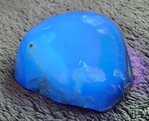 Blue Amber from Indonesia
