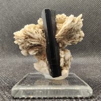 Terminated Schorl Tourmaline on Barite from Skardu Mine, Gilgit-Baltistan, Pakistan