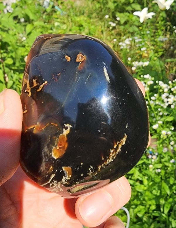 Blue Amber from Indonesia