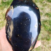 Blue Amber from Indonesia