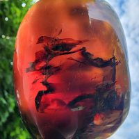 Blue Amber from Indonesia