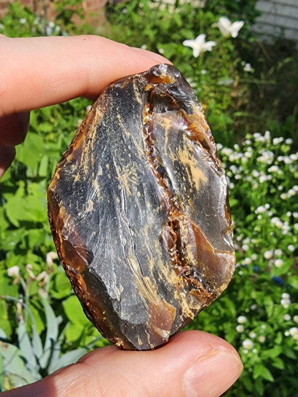 Blue Amber from Indonesia