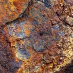 mineral contaminants rust iron oxide