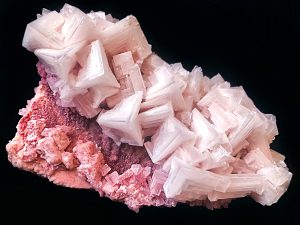 Pink Halite Crystals