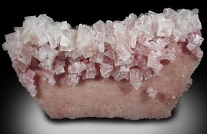 pink halite crystals