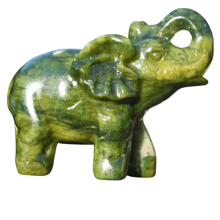 stone carvings jade elephant