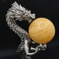 Standing Dragon Sphere Holder