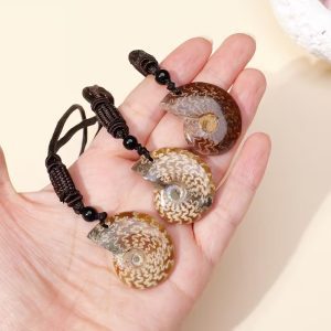 Fossil Ammonite Pendant