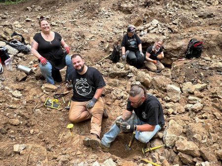 Crystal and Fossil Digging Adventures